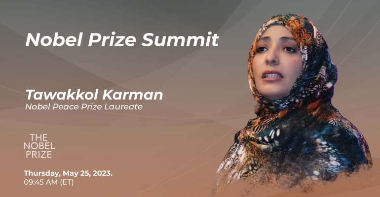 Mrs. Karman to contribute insights at Nobel Prize Summit